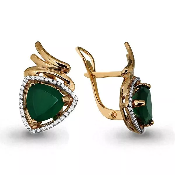 Серьги, золото, артикул LV4438309А