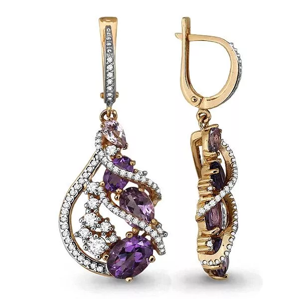 Серьги, золото, артикул LV4436504А