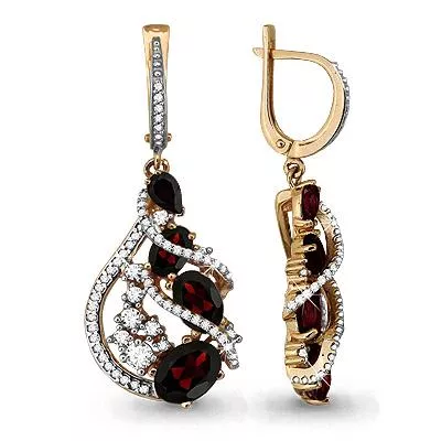 Серьги из золота, артикул LV4436503А