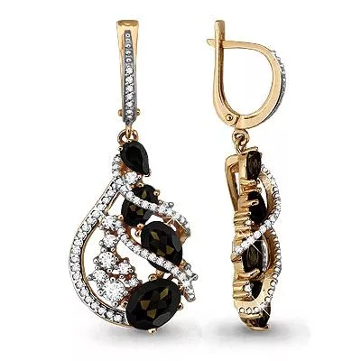 Серьги, артикул LV4436501А, золото