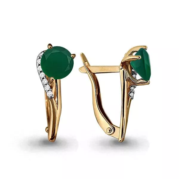 Серьги, золото, артикул LV4434509А