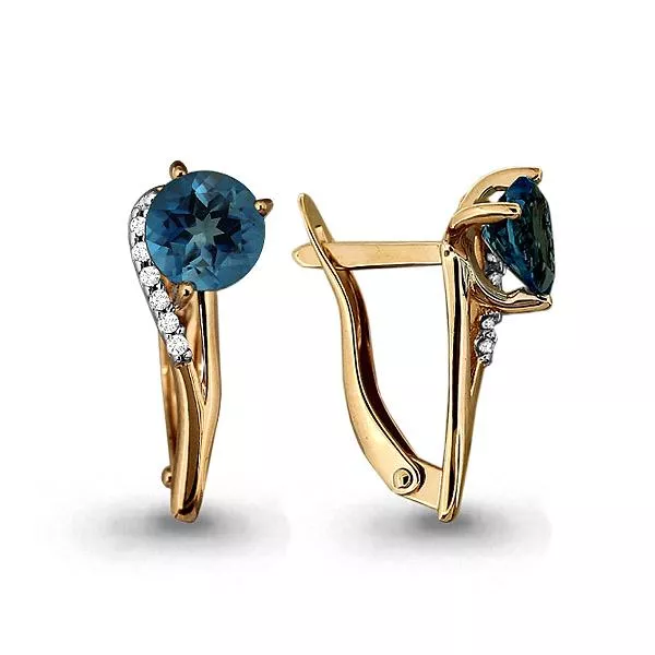 Серьги из золота, артикул LV4434508А