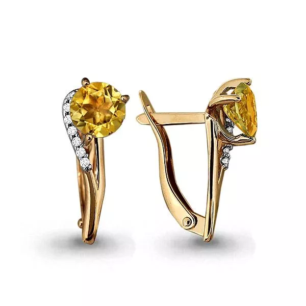 Серьги, золото, артикул LV4434506А