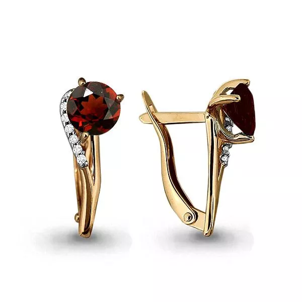 Серьги, артикул LV4434503А, золото