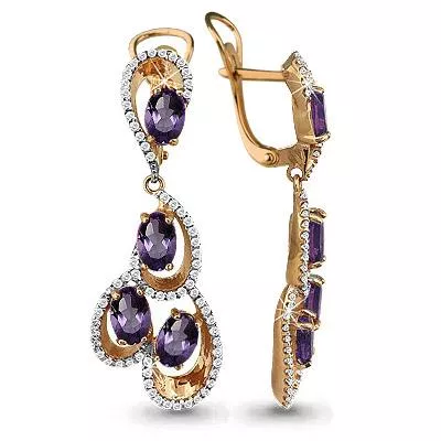 Серьги, золото, артикул LV4432604А