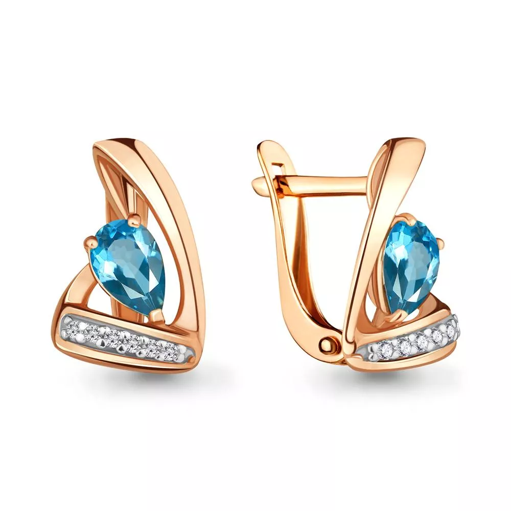 Серьги из золота, артикул LV4431305А