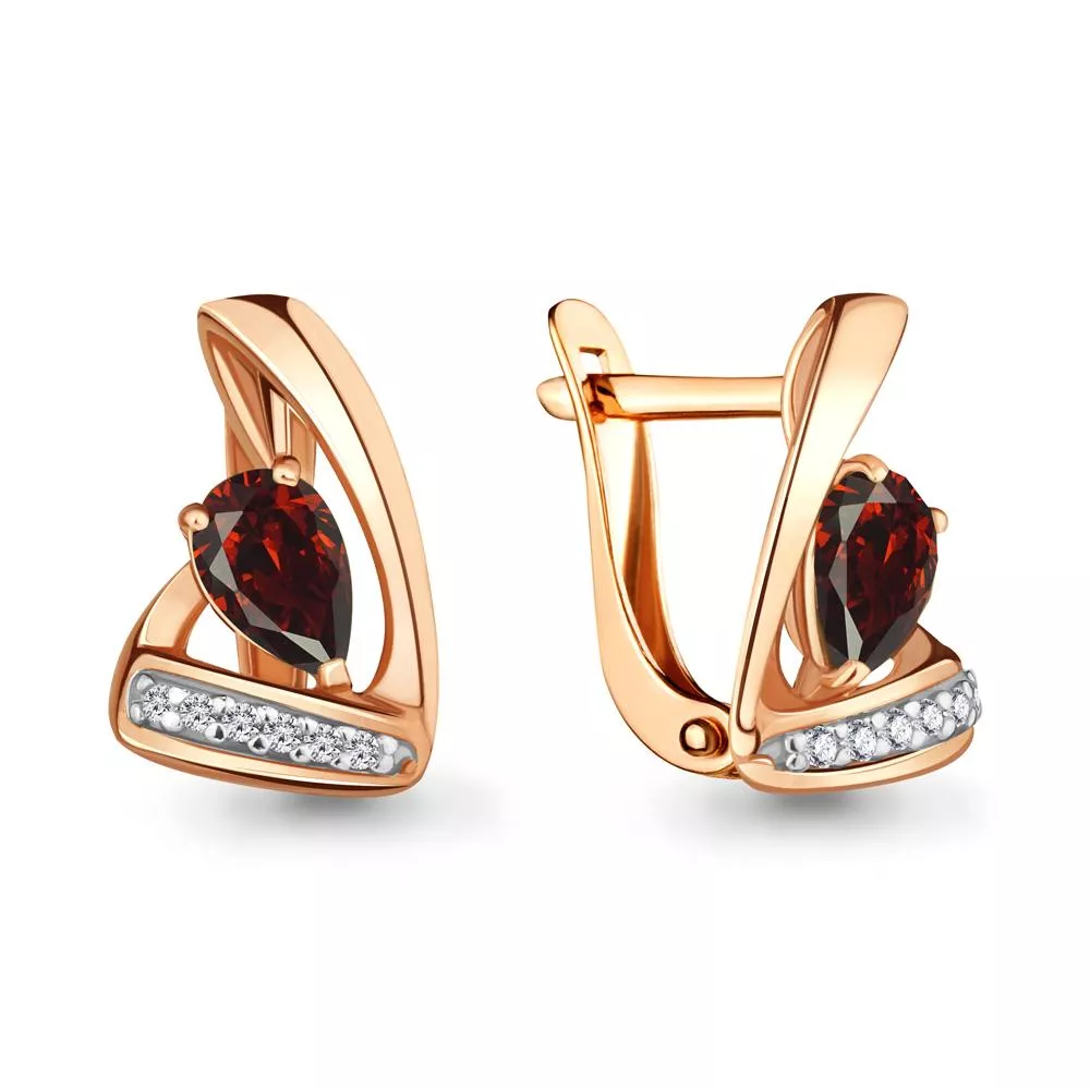 Серьги, артикул LV4431303А, золото