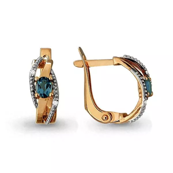 Серьги, золото, артикул LV4430908