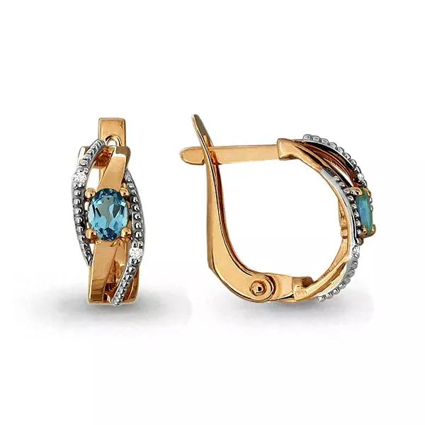 Серьги, золото, артикул LV4430905