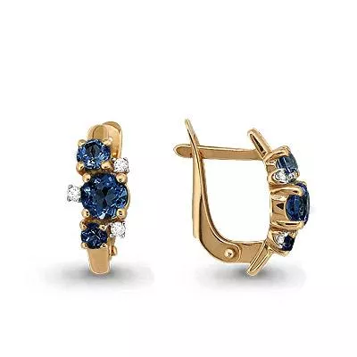 Серьги, золото, артикул LV4429708