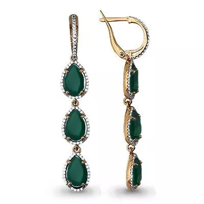 Серьги, золото, артикул LV4428909А