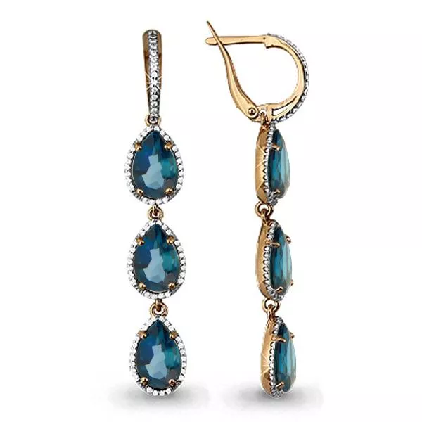 Серьги, золото, артикул LV4428908А