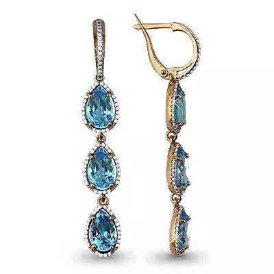 Серьги, артикул LV4428905А, золото