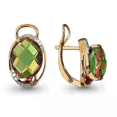 Серьги, артикул LV4423219А, золото