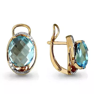 Серьги, артикул LV4423202А, золото