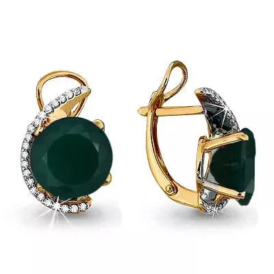 Серьги, артикул LV4422109А, золото