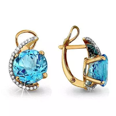 Серьги из золота, артикул LV4422102А