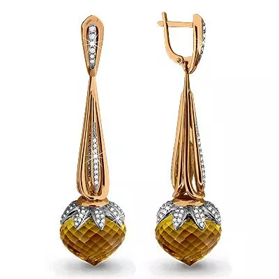 Серьги, артикул LV4417513, золото