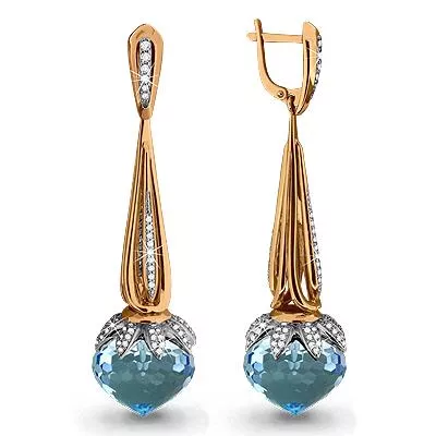 Серьги, артикул LV4417502, золото