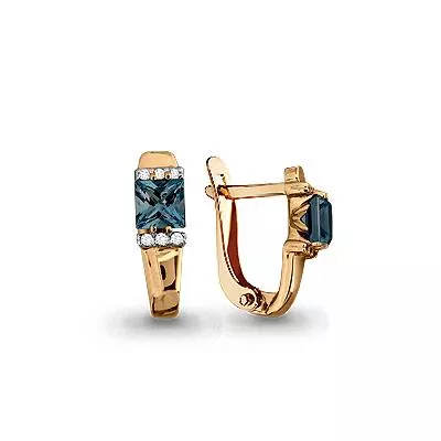 Серьги, золото, артикул LV4415208А