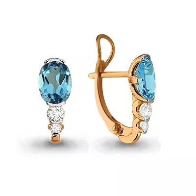 Серьги, золото, артикул LV4413805