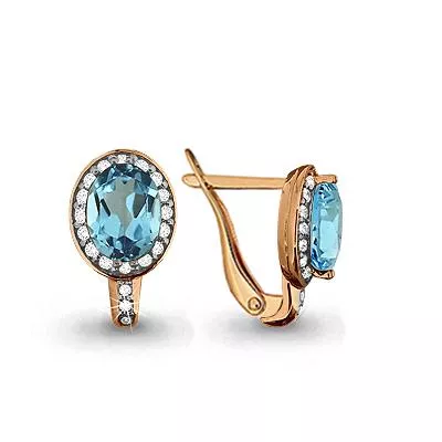 Серьги, артикул LV4413705А, золото