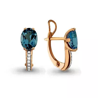 Серьги, золото, артикул LV4413608А