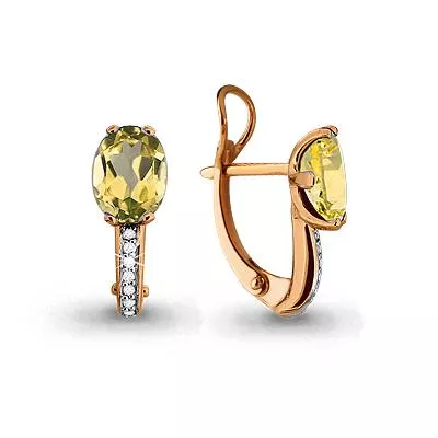 Серьги, артикул LV4413606А, золото