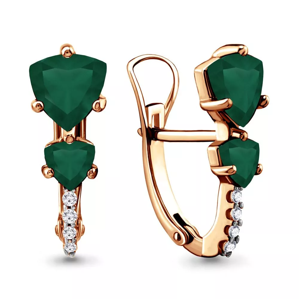 Серьги, золото, артикул LV4413309А