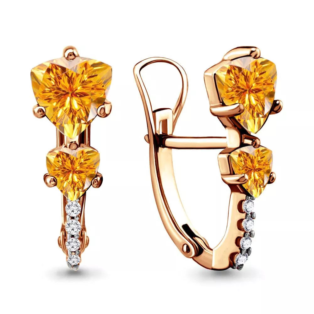 Серьги, золото, артикул LV4413306А