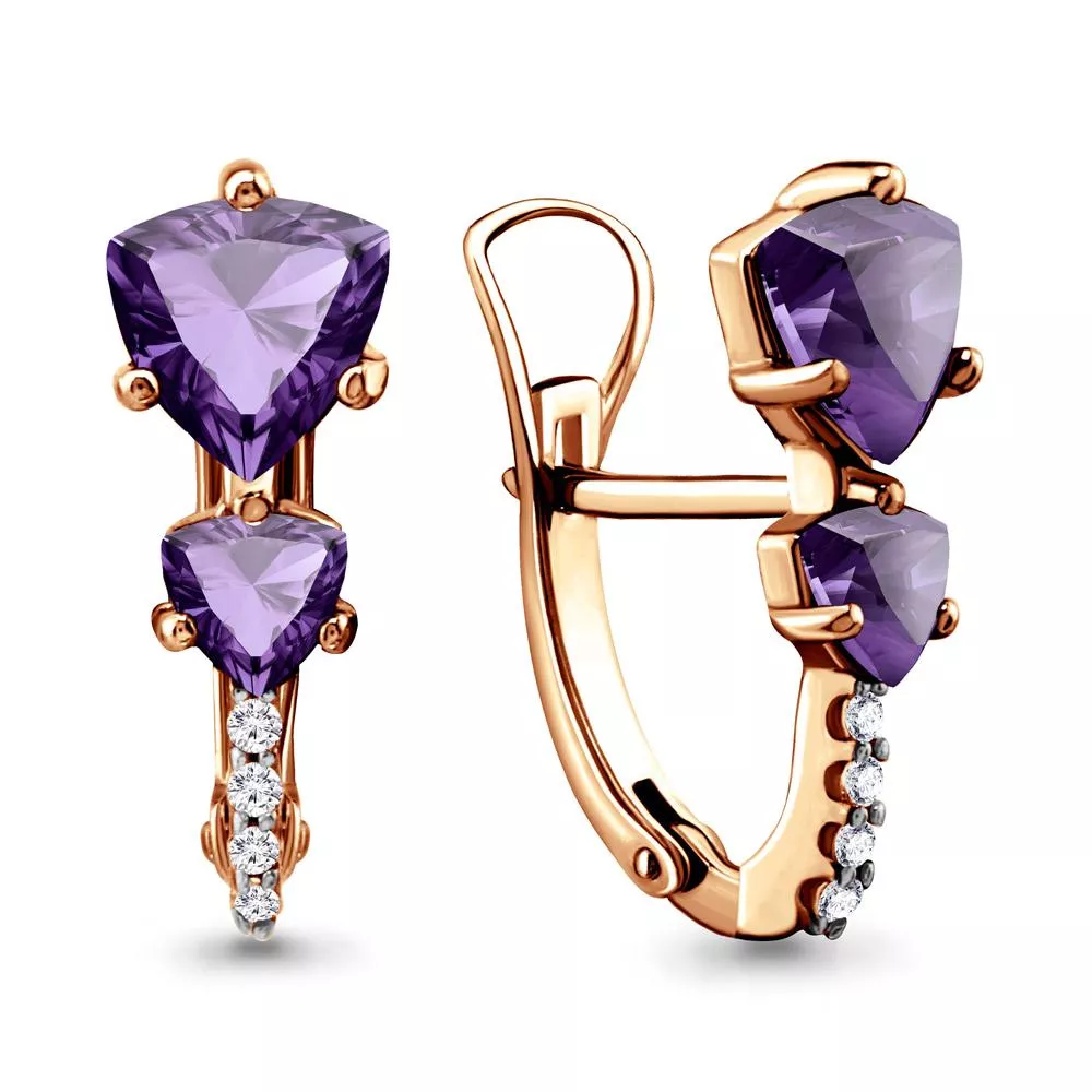 Серьги из золота, артикул LV4413304А