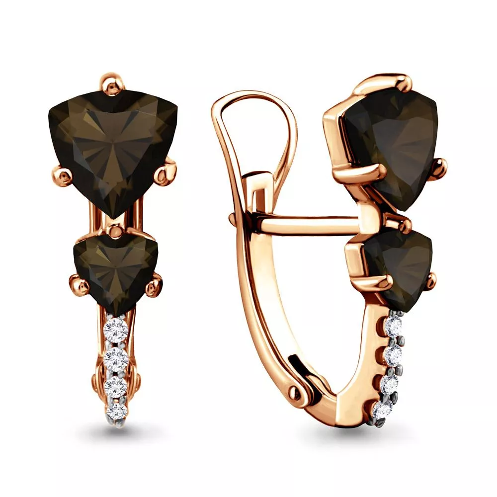 Серьги, артикул LV4413301А, золото