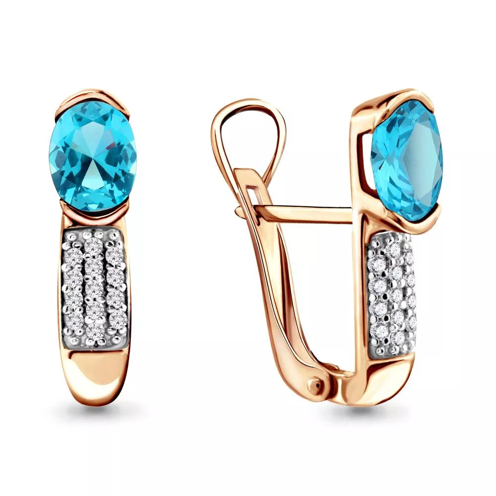 Серьги, артикул LV4412905А, золото