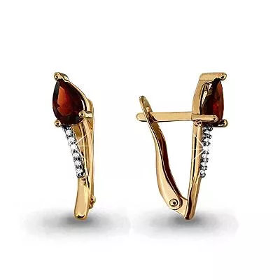 Серьги из золота, артикул LV4412303А