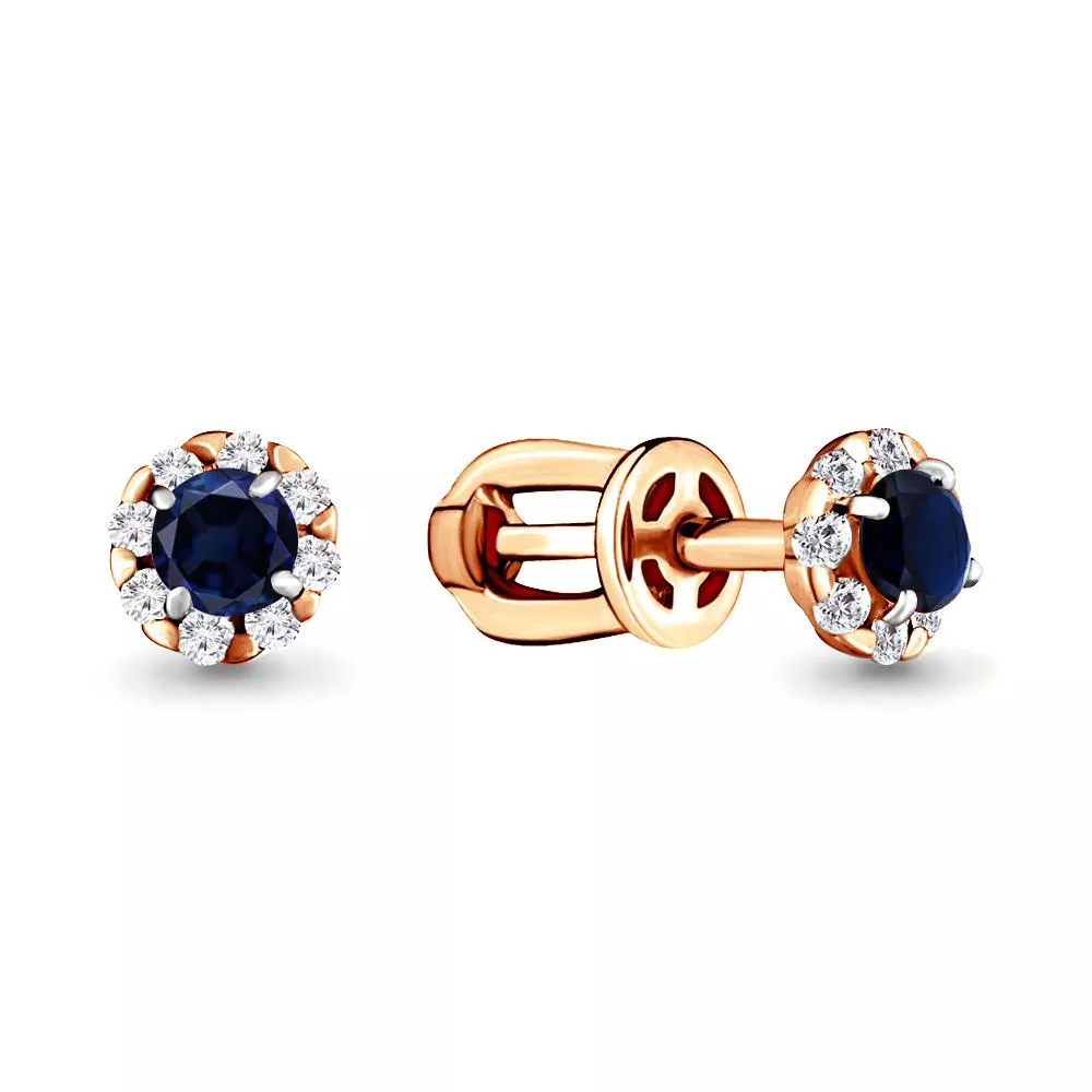 Серьги из золота, артикул LV44075Б