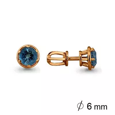 Серьги из золота, артикул LV4407408