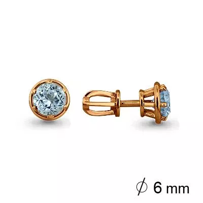Серьги из золота, артикул LV4407405