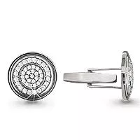 Запонки из серебра, артикул LV72509А