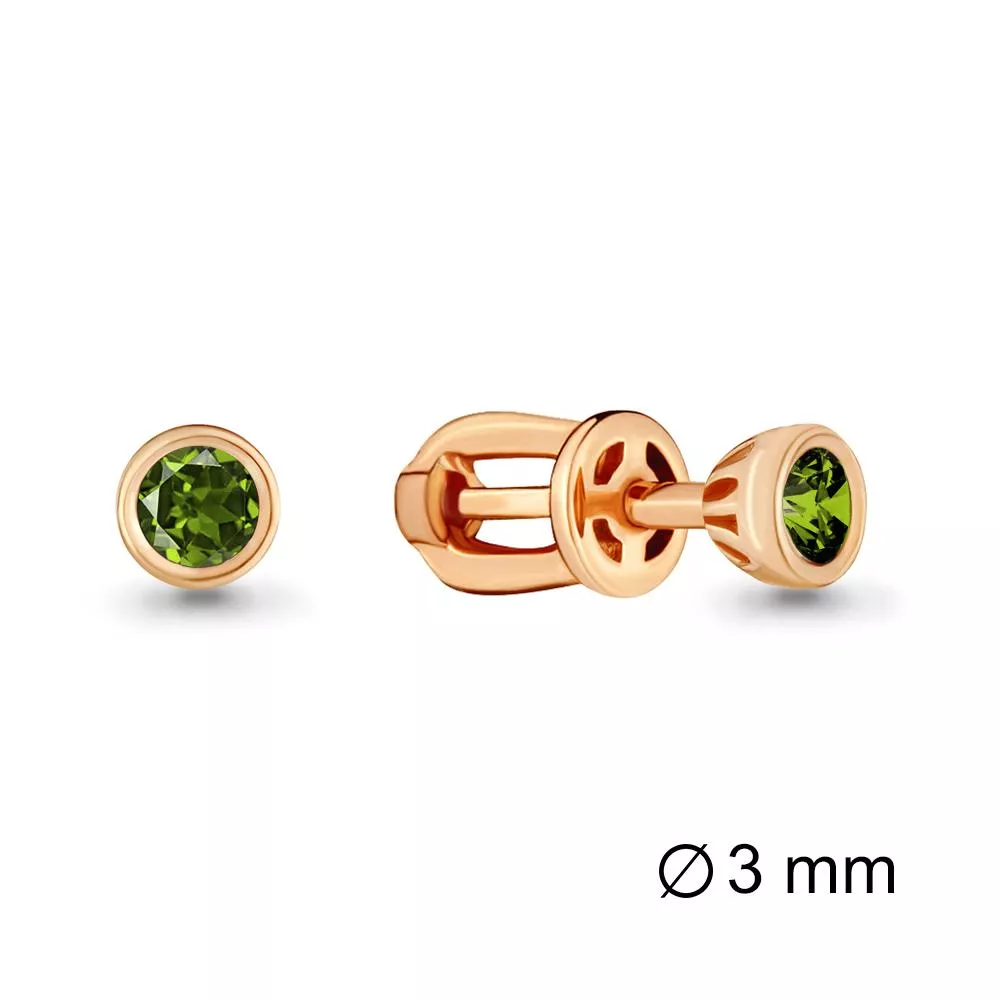 Серьги из золота, артикул LV4407007