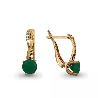 Серьги из золота, артикул LV4406109А