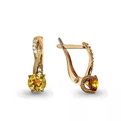 Серьги из золота, артикул LV4406106А