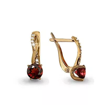 Серьги, золото, артикул LV4406103А