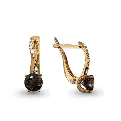 Серьги, артикул LV4406101А, золото