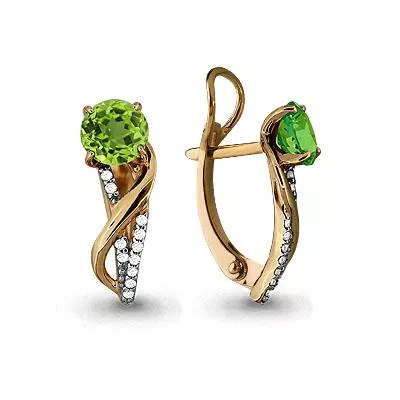 Серьги, артикул LV4405407А, золото