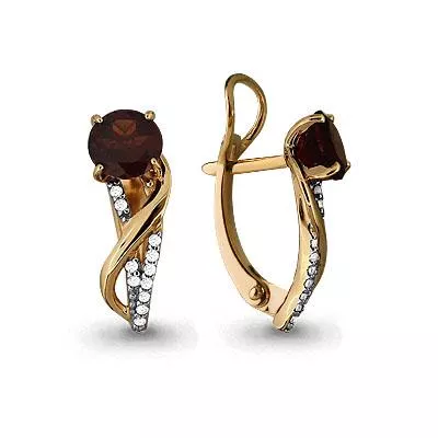 Серьги, золото, артикул LV4405403А