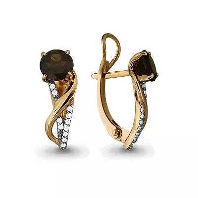 Серьги из золота, артикул LV4405401А