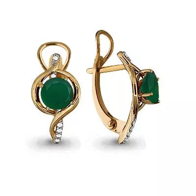 Серьги из золота, артикул LV4405309А