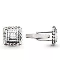 Запонки из серебра, артикул LV72507А