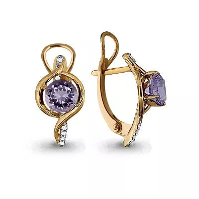 Серьги из золота, артикул LV4405304А