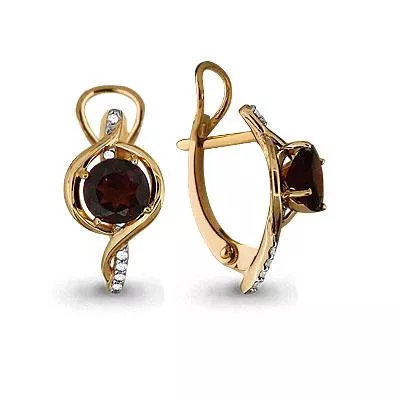 Серьги, золото, артикул LV4405303А